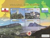 *Známky Gibraltar 2010 Atrakcie Gibraltaru hárček MNH - Kliknutím na obrázok zatvorte -